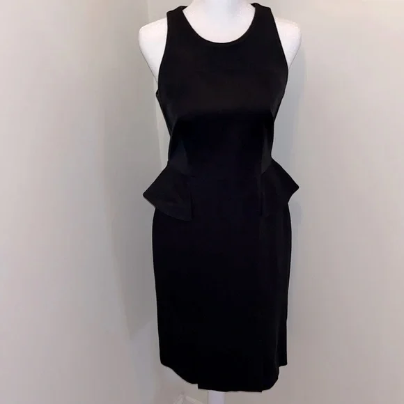 banana republic black peplum dress Banana Republic Dresses | Banana Republic Black Peplum Dress | Color: Black | Size: 2